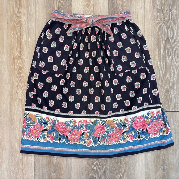 🇨🇦 Vintage Suttles & Seawinds Reversible Floral Apron 100% Cotton Nova Scotia - Picture 2 of 5